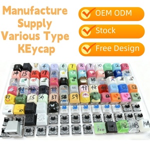Maßgefertigte Verschleißfeste PBT-Material XDA-Profil Nach Ihrem Design <span class=keywords><strong>ESC</strong></span> 108-Tasten Sprachgesteuerte Spielzeug-Tastenkappen für Mechanische Tastaturen - Product Image 2