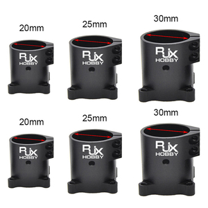 Connecteur de base de fixation verticale RJXHobby RJX 16/20/25/30/35/40mm pour bras de drone multirotor et train d'atterrissage - Product Image 1