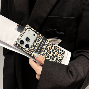 เคสโทร<span class=keywords><strong>ศัพท์</strong></span>ลายเสือดาวสี่เหลี่ยมแฟชั่นสำหรับ iPhone 14/15/16/17เคสครอบลาย Love Yourself - Product Image 6