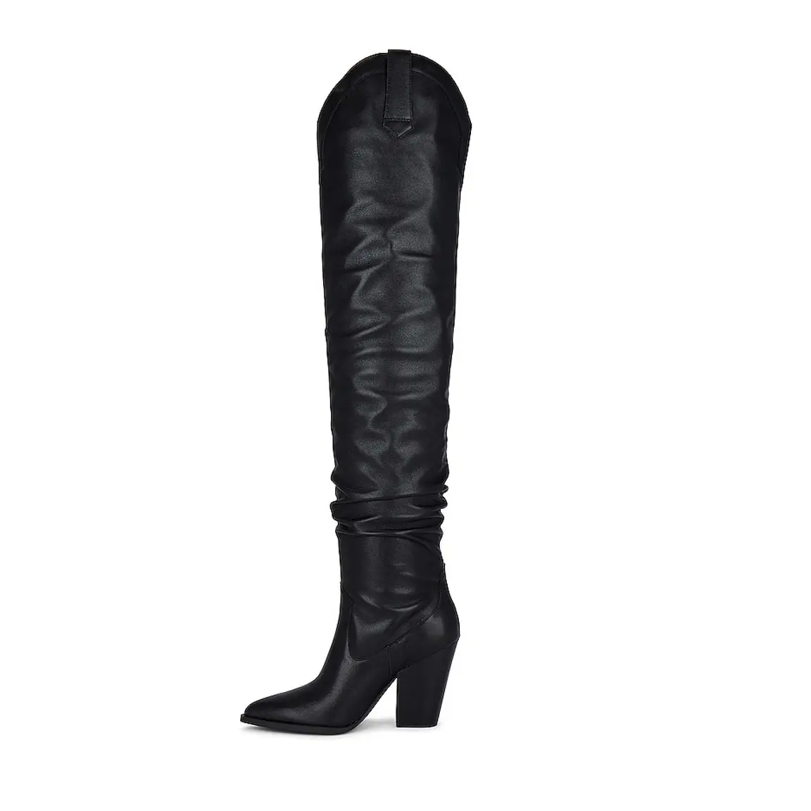 Bottes au dessus du genou cuissardes cuissardes sur le genou bottes hautes femmes talons bottes occidentales en cuir véritable pour femmes