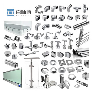 Xhishifu 304 316 נירוסטה מעקה אביזרים מעקה אביזרים מערכת עבור מרפסת יישום מרפסת - Product Image 2