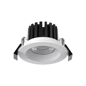 Good anti-glare 10w led trimless adjustable ceiling light hotel downlight recessed led down light for project solution modern