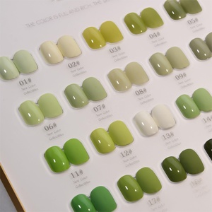 <span class=keywords><strong>DANNY</strong></span> COLL Ensemble de vernis gel vert crème 22 couleurs Vente en gros de vernis à ongles Gel Uv Marque privée Logo personnalisé Ensemble de vernis à ongles gel - Product Image 4