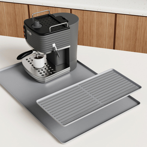 Tapete de Silicona Grande de 24x16 Pulgadas para Cafetera, con Bordes Elevados, Tapete de Secado para Cafetera y Máquina de Espresso - Product Image 5