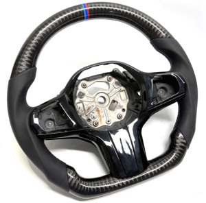 Volante de Fibra de Carbono para BMW G02 G05 G06 G09 G11 G12 G15 G20 G22 G28 G29 G30 G38 G80 G82 F40 <span class=keywords><strong>F90</strong></span>, Accesorios para Automóviles - Product Image 3