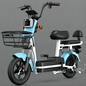 Nouveau Style 48V moteur de moyeu arrière électronique 20AH batterie au plomb 350W assistance à pédale vélo électrique de ville adulte - Product Image 4
