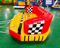 Canapé gonflable rotatif tractable de qualité commerciale certifié CE, pour 8 personnes, taille/couleur personnalisable, idéal pour le ski nautique Crazy Rocket