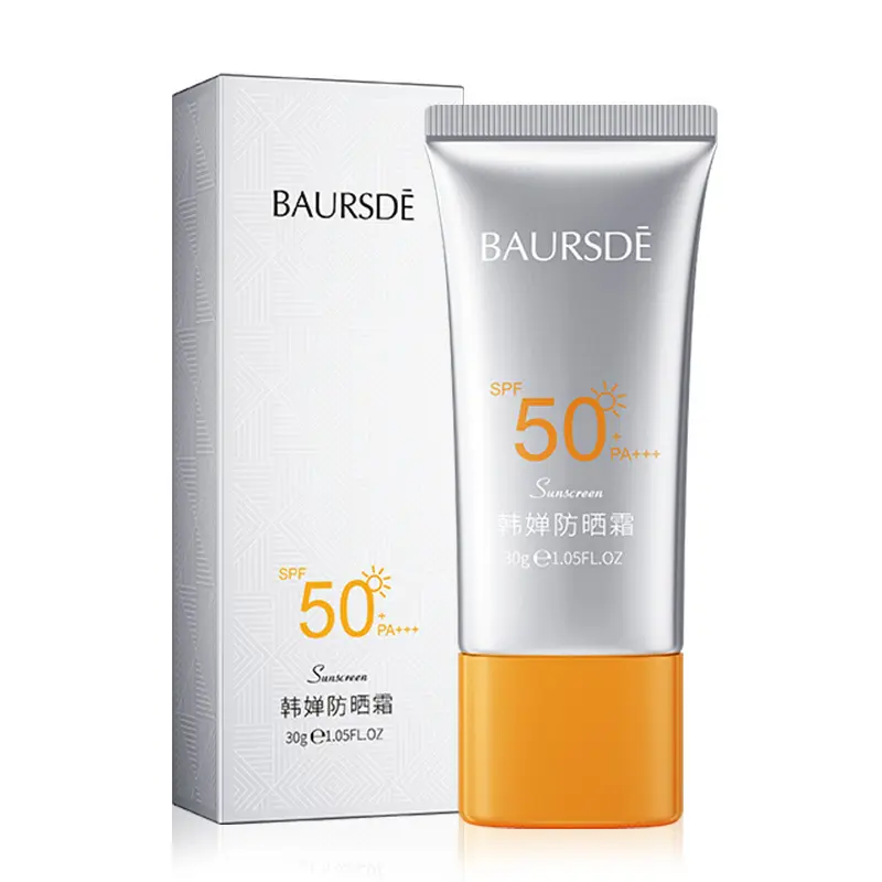 Factory wholesale sunblock 50+ Light breathable sunscreen Whitening sunscreen with concealer Waterproof, breathable