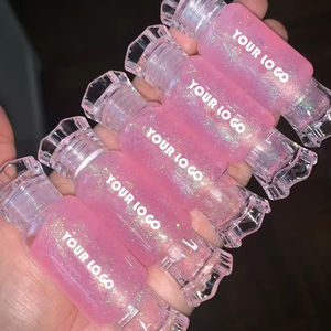 Vente en gros, vente chaude, gel minéral naturel brillant, imperméable, couleur personnalisée, brillant brillant, bonbons, paillettes, gelée, gloss à lèvres pour filles, 1g - Product Image 2