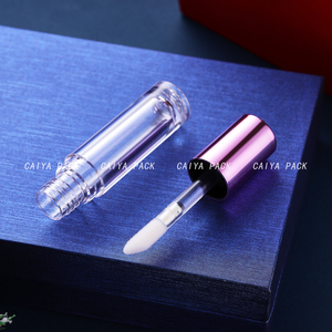 低MOQプラスチックメタリックカラー5ml空のリップグロスチューブセット包装化粧品リップオイルコンテナ、クリスマス用ギフトボックス付き - Product Image 5