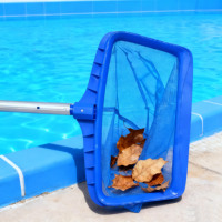 Râteau à feuilles standard en plastique pour piscine, directement de l'usine, accessoires de nettoyage de piscine, filet à feuilles pour piscine, écologique, haute qualité