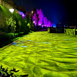 Projecteur LED à effet d'ondulation d'eau pour les zones scéniques, la décoration de piscines, l'éclairage des parcs, les hôtels et les applications paysagères personnalisées - Product Image 1