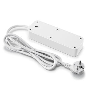 Multiprise intelligente Wi-Fi 3AC EU 16A avec minuterie, contrôle vocal par application, <span class=keywords><strong>prise</strong></span> <span class=keywords><strong>d</strong></span>'extension électrique allemande, compatible Alexa et Google Home - Product Image 2