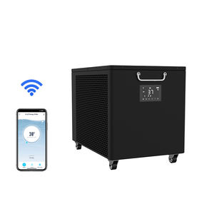 Hi-Q Terapêutico Pequeno 1.5hp Barril Chiller Bomba Eficiente Motor Core Novo Design Ice Bath Pod Chiller Mergulho Frio Característica - Product Image 1