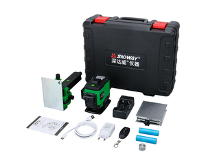 360 3D 12 Dòng Màu Xanh Lá Cây Tự động san lấp mặt bằng Ngang Dọc Quay Chéo Dòng <span class=keywords><strong>Laser</strong></span> Tường gắn bó công cụ Điều Khiển Từ Xa <span class=keywords><strong>Laser</strong></span> Cấp - Product Image 3