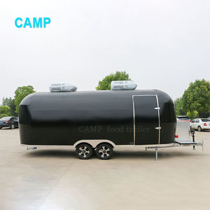 รถลากทาโก้มือถือ,อุปกรณ์ย่างตามสั่งครัวเคลื่อนที่รถตู้อาหารจานด่วนรถพ่วงรถลากกาแฟร้านอาหารบาร์บีคิว - Product Image 2