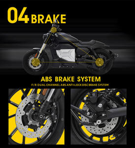 Usine professionnelle <span class=keywords><strong>Chopper</strong></span> Électrique Enduro Moto 255Km Gamme Scooter Électrique Moto De Chine - Product Image 5