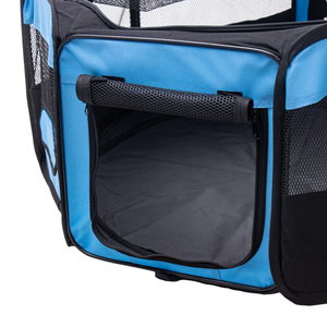 Recinto Portatile per Cani a 8 Pannelli, Box per Esercizio Cuccioli Pieghevole Circolare, Recinzione per Cani da Esterno - Product Image 6