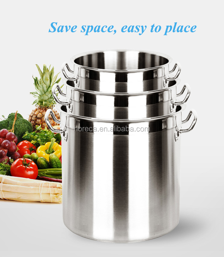 Kitchen Cookware Stock Pot Steam Cooking Stew Pot Stainless Steel Customized Modern Soup & Stock Pots Sustainable · image 3