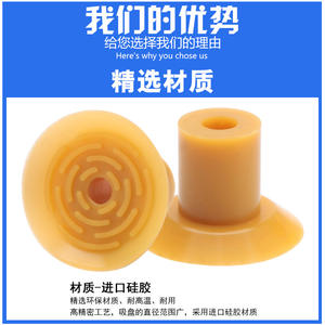 Accesorios para Robots de Vacío Industriales SGP-30, Ventosas de Silicona Importadas con Boquillas Neumáticas - Product Image 4