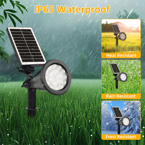 Éclairage <span class=keywords><strong>solaire</strong></span> extérieur décoratif pour jardin, arbre, paysage, <span class=keywords><strong>spot</strong></span> LED <span class=keywords><strong>à</strong></span> angle réglable, étanche, pour allée - Product Image 3