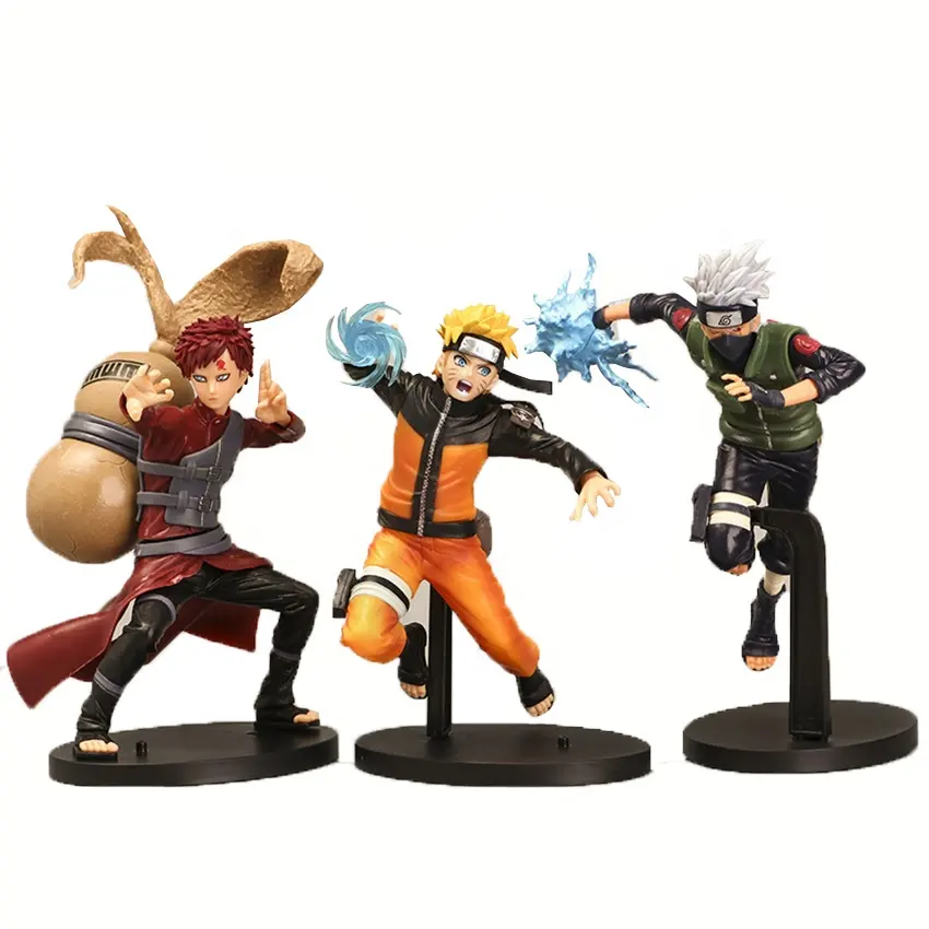 Anime Kakashi/Uzumaki/Gaara Figure 18cm Sasuke Gaara Didala Hinata Uchiha Itachi Action Figurine Model Ornaments Toys