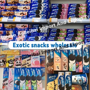 Sándwich de galletas Oreo más vendido, galletas, comida con varios sabores, 97g, aperitivos exóticos - Product Image 4