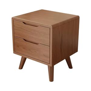 Table de chevet créative, en bois massif, multifonctionnelle, mobile, armoire de rangement tendance pour chambre à coucher. - Product Image 5