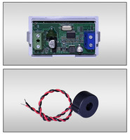 YXV-2060A 6 in 1 AC Monitor 100A Pengukur Tegangan Arus Faktor Daya KWH Energi Listrik Frekuensi Meter Digital LCD
