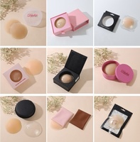Pétales adhésifs ultra minces de sein de silicone de Pasties avec l'emballage fait sur commande de bas quantité minimale de commande