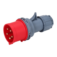 Prise et connecteur électriques industriels HFE 16A 32A 220V 380V 3P 4P 5P Ip44 3Pin4Pin 5PIn