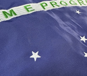 300D poliéster banderas nacionales EE. UU. estrellas bordadas Brasil Turkiye <span class=keywords><strong>Tex</strong></span> EE. UU. Arabia Saudita banderas Deluxe Heavy Duty Banners - Product Image 5