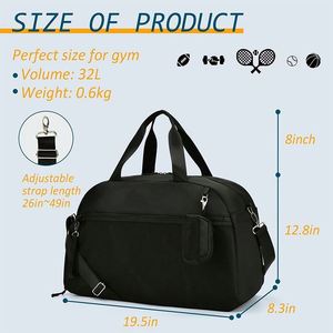 Sac de sport léger de haute qualité pour le yoga, le football, le basketball, accessoires de sport, sacs de voyage pour hommes et femmes, sacs de sport de luxe, fabriqué en usine BSCI. - Product Image 2