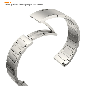 <span class=keywords><strong>Bracelet</strong></span> en titane 22mm pour Huawei Watch4pro Gt3 46 Ultimate Band pour Samsung Watch Gear S3 45mm <span class=keywords><strong>Bracelet</strong></span> en métal pour <span class=keywords><strong>Amazfit</strong></span> <span class=keywords><strong>Gtr</strong></span> 47mm - Product Image 5