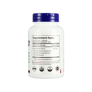 <span class=keywords><strong>Best</strong></span> Saw Palmetto Supplément pour hommes Soutient la fonction prostatique Capsules Saw Palmetto Supplément - Product Image 2