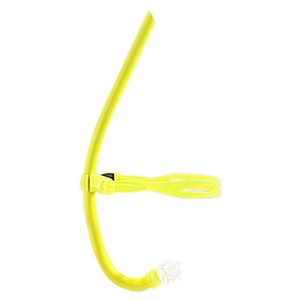 Tube respiratoire frontal en silicone intégral pour la <span class=keywords><strong>plongée</strong></span> libre, idéal pour l'entraînement à la natation et au snorkeling des enfants - Product Image 4