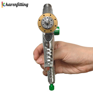 1 ensemble de pistolets de pulvérisation professionnels HVLP, buse de 1,4 mm, 500 cc, alimentation par gravité, outil pneumatique sans fil, usage domestique -001 - Product Image 2