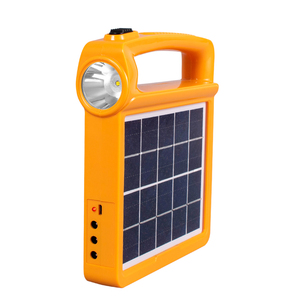 Portable emergency light kits set multifunctional <span class=keywords><strong>mobile</strong></span> charge solar <span class=keywords><strong>home</strong></span> lighting system with 2pcs 2W flood light - Product Image 2