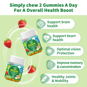 Bambini alfa salute del cervello nootropici integratore olio algale <span class=keywords><strong>DHA</strong></span> Gummies - Product Image 2