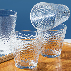 Transparent Glass Tumbler High Capacity Beverage Cup For Water Tea Party Use Unisex - Product Image 2