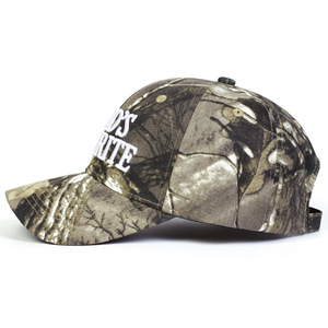 Gods Favorite <b>Camo</b> Baseball <b>Cap</b> Embroidered Adjustable Unisex Outdoor Hat Four Seasons Casual 6 Panel Design - Product Image 4