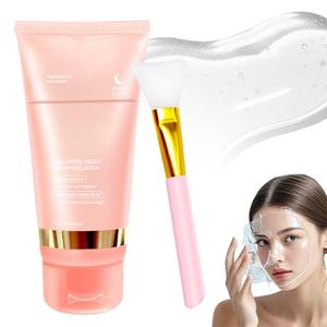 0728 Masque Peel-Off au Collagène Coréen pour le Visage, Soin Anti-Rides, Raffermissant et Éclaircissant avec Brosse - Product Image 3