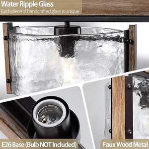 Lámpara colgante de cristal negro para restaurante, Bar, lámpara colgante nórdica para isla de cocina - Product Image 5