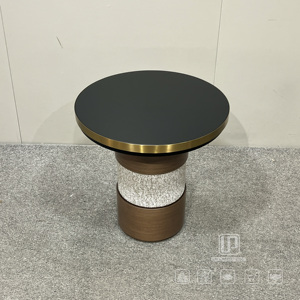 Premium Appearance <b>Side</b> <b>Table</b> <b>Round</b> Living Room Decorative <b>Table</b> for Home Hotel Villa Living Room Coffee <b>Side</b> <b>Table</b> - Product Image 1
