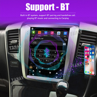 Reproductor Multimedia Estéreo para Auto YANAV de 256 GB con Android 13, Pantalla de 10.4 Pulgadas, 8 Núcleos, Navegación GPS, DSP Integrado, Alphard, 1 Año de CarPlay Inalámbrico