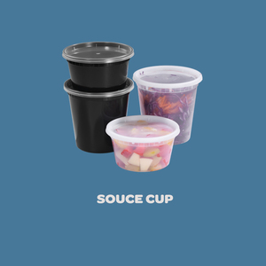 Contenedor Desechable de Plástico Duro de 16 oz, Libre de BPA y PFAS, Estilo Americano, para Sopa, Comida, Apto para Microondas, de Tiya Factory - Product Image 6