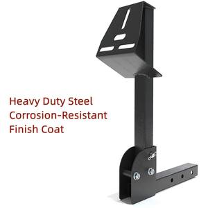 Support de pneu de rechange d'attelage de récepteur mdr pliable de 2 pouces pour <span class=keywords><strong>hayon</strong></span> avant et arrière de SUV - Product Image 3