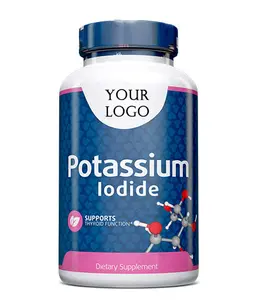 RTS P0tasium iodida bubuk tablet kalium iodid kalium Idiode pil Iode Iode Iode 65mg untuk suplemen kelenjar 650
