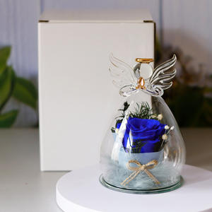 Rosa Eterna Infinita, Flor Eterna de Ángel, Rosas Eternas Preservadas en Cristal - Product Image 4