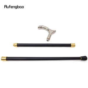 Canne de marche Rufengbao 95cm en acier carbone, poignée en T, pour homme - Product Image 3